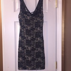 Bebe New Black Lace Dress